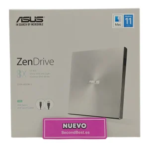 Asus Zen Drive SDRW-08U9M-U Grabadora DVD Plata Nuevo