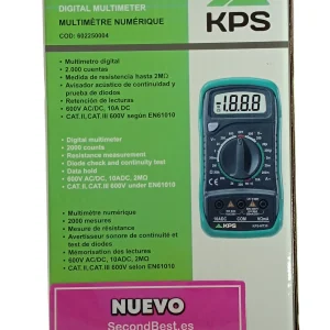 KPSMT30 Multímetro Negro