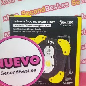Linterna Foco Recargable 2 LEDS XL EDM XL 5+10W 750/250 lm Nuevo