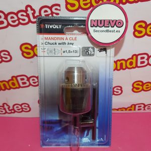 TIVOLY Portabrocas 1/2 1,5-13mm Nuevo