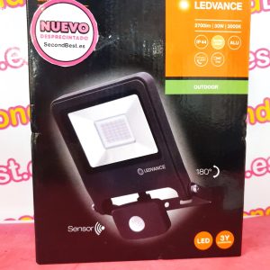 Ledvance Endura Flood Sensor Outdoor 2700lm 30W 3000K Negro Foco Led Nuevo Desprecintado