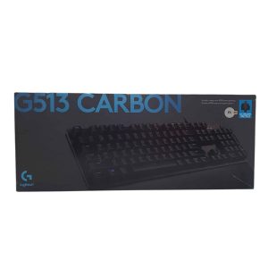 Logitech G513 Carbón Teclado Mecánico Gaming RGB Segunda Mano
