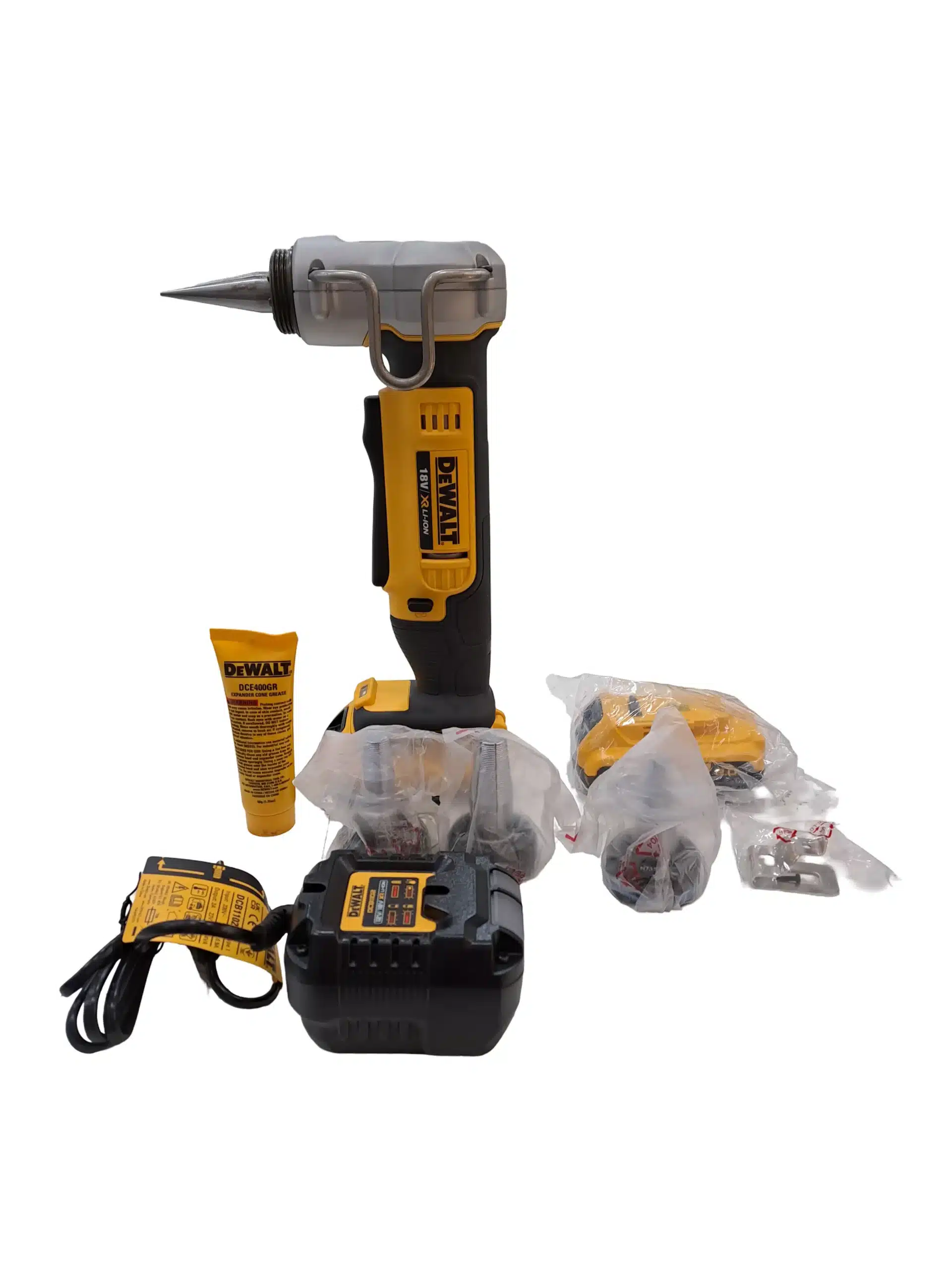 DeWalt DCE400 XR Li-Ion 18V – Expandidora de Tubos con Accesorios Segunda Mano - Imagen 2
