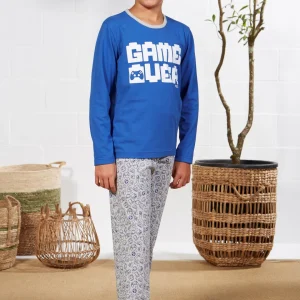 PIJAMA LARGO NIÑO GAMES