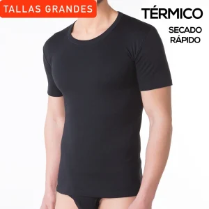 9202b CAMISETA TÉRMICA MANGA CORTA SECADO RÁPIDO