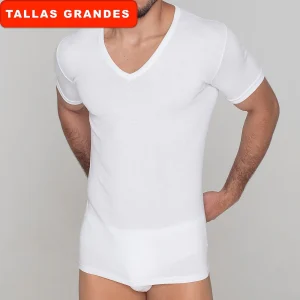 5206b CAMISETA MANGA CORTA CANALÉ CUELLO PICO
