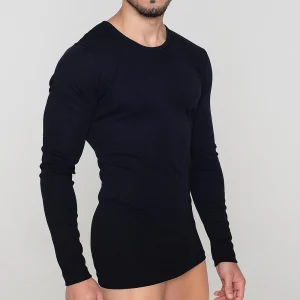 5294 CAMISETA MANGA LARGA BÁSICA. CUELLO CAJA