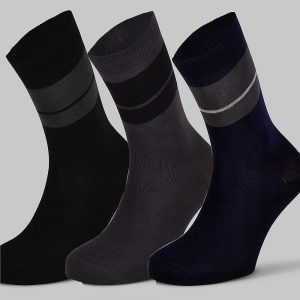 4451 PACK DE 3 PARES DE CALCETINES RAYAS