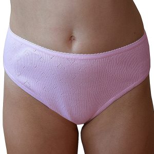 5541R BRAGUITA CALADA CORAZONES ROSA