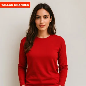 7900b CAMISETA MANGA LARGA 100% ALGODÓN