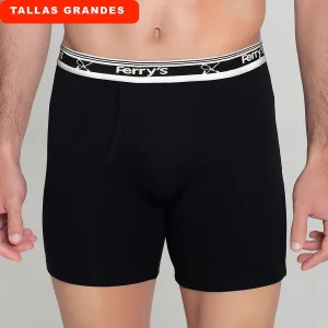 9458Fb BÓXER ABIERTO TEJIDO INVIERNO GOMA FERRY'S