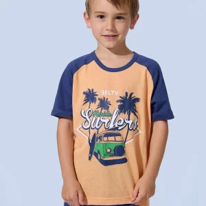 PIJAMA NIÑO CORTO SURFERS