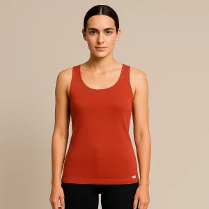 7803 CAMISETA DE TIRANTES NATURAL