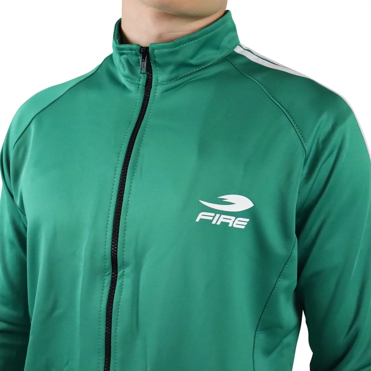 Conjunto Deportivo Fire Sports Pants Varonil M3 Verde/Negro - Imagen 5
