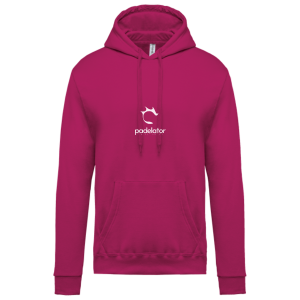 SUDADERA CAPUCHA UNISEX FUCSIA