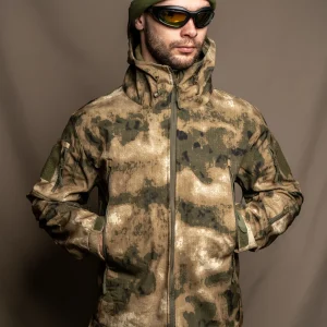 Chaqueta táctica Softshell (color hierba)