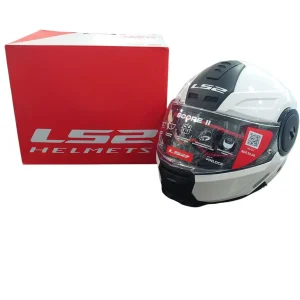 LS2 Scope II Casco De moto 3XL Blanco Nuevo Desprecintado
