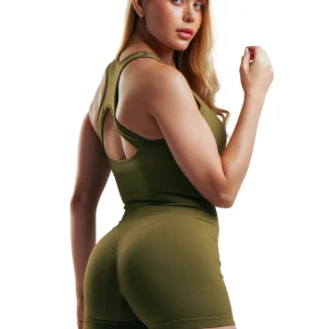 JUMPSUIT SHORT BOLD X HERO VERDE
