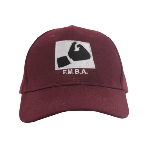 Gorra casual Fire Sports ideal para cualquier deporte diseño bordado Unitalla Vino