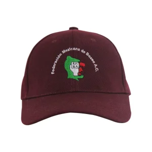 Gorra casual Fire Sports ideal para cualquier deporte diseño bordado Unitalla Vino