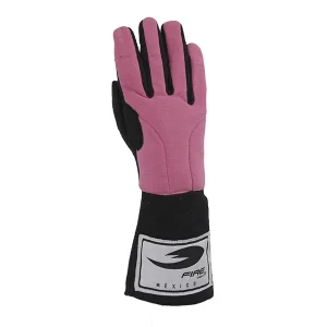 Guante de Esgrima Derecho Fire Sports para 3 armas lavable Rosa/Negro