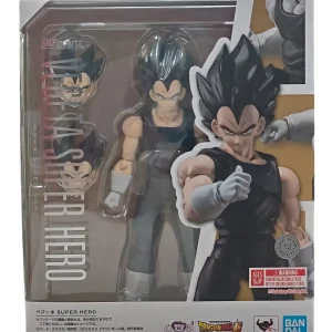 Vegeta 14cm Dragon Ball Super Hero S.H. Figuarts Figura Articulada