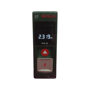 Medidor Laser de Distancia Bosch PLR 15 Verde Segunda Mano