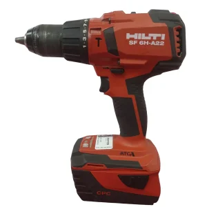 Hilti SF 6H-A22 Taladro Percutor Atornillador a Batería 21,6v 5.2Ah Rojo/Negro Segunda Mano