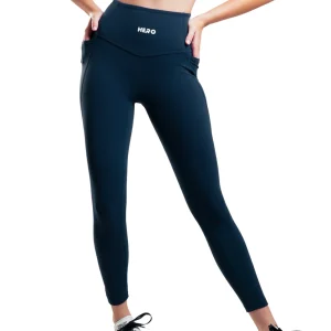 LEGGIN V POCKET AZUL