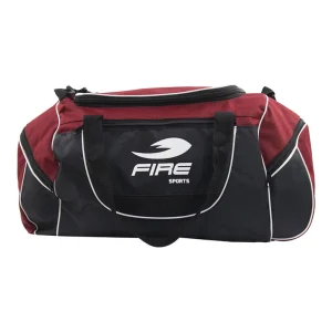 Maleta o mochila Deportiva Fire Sports con comportamientos Vino/Negro