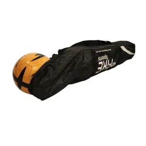 Maleta Balonera Horizontal Fire Sports 100% NYLON color Negro
