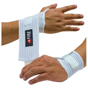 Par de Muñequeras Fire Sports para Levantamiento de Pesas Unitalla