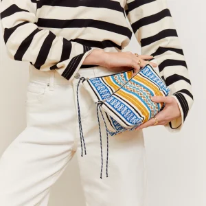 Neceser/estuche tejido morellano azul