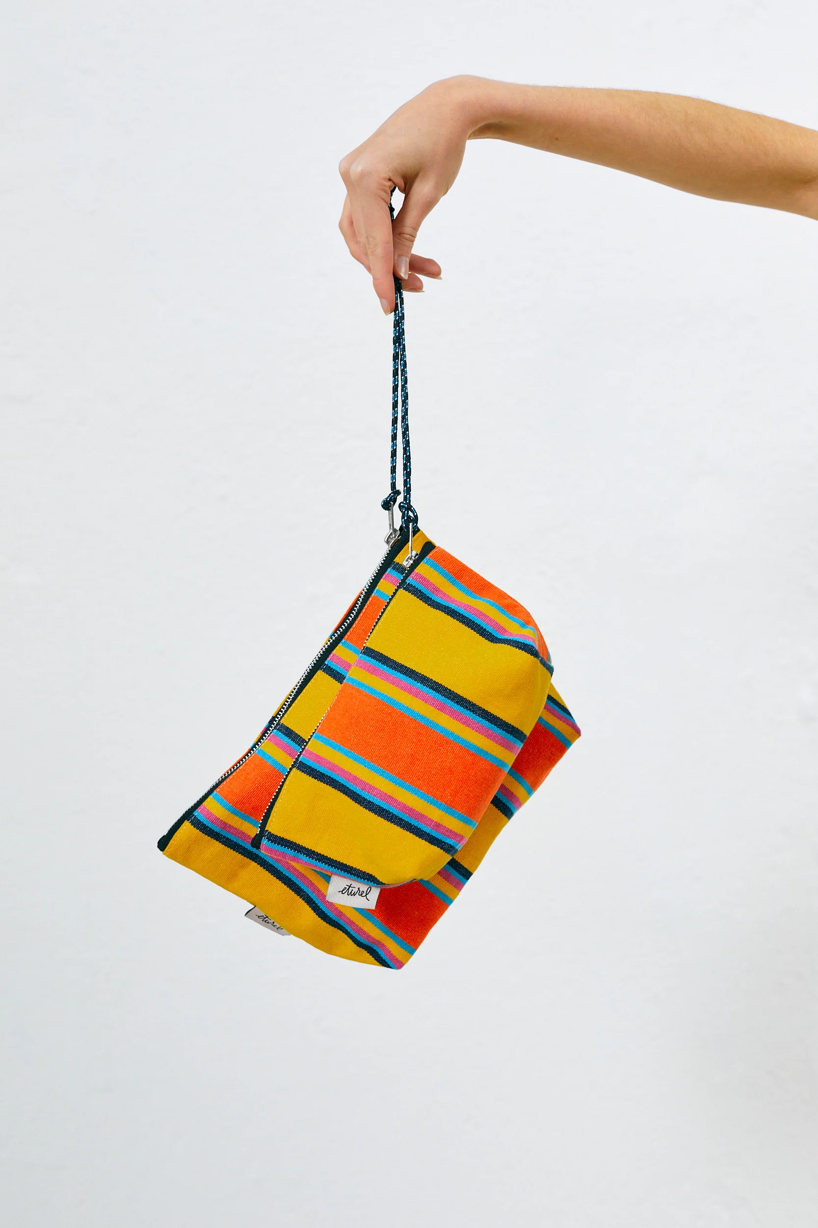 Neceser/estuche lona hamaca amarillo - Imagen 5