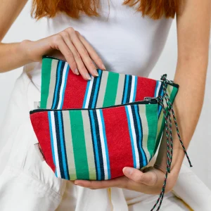 Neceser/estuche lona hamaca rojo