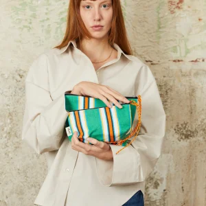 Neceser/estuche lona hamaca verde