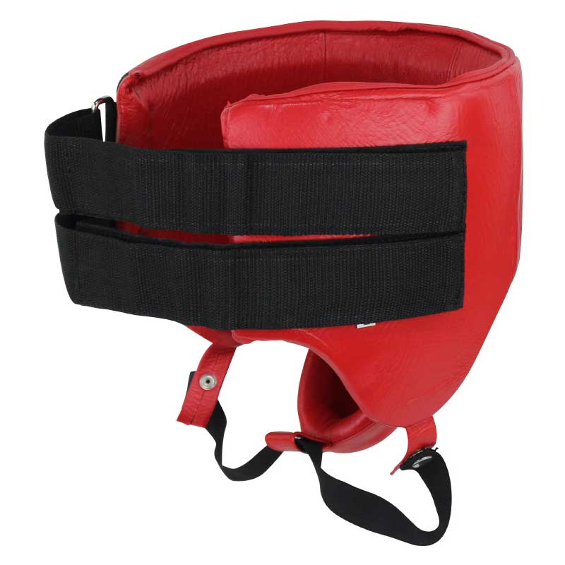 Concha protectora con riñonera Fire Sports de piel para Box varonil M2 Rojo/Blanco - Imagen 5
