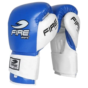 Par de Guantes de PVC Fire Sports para Entrenamiento Azul