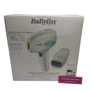 Babyliss Paris Kit Homelight Depiladora Luz Pulsada Nuevo Desprecintado
