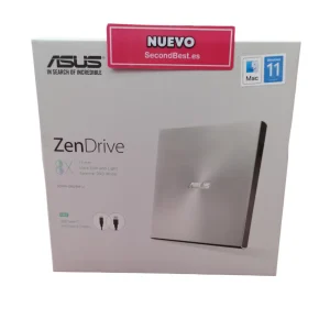 Asus ZenDrive SDRW-08U9M-U DVD-R Portátil Gris Nuevo