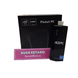 ACEPC A6 T5 Pocket PC 4GB 64GB eMMC Intel Atom + Caja y Cargador Mini Ordenador Negro Segunda Mano