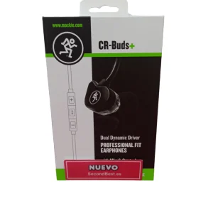 Mackie CR-Buds+ Negros Auriculares con Cable Negros