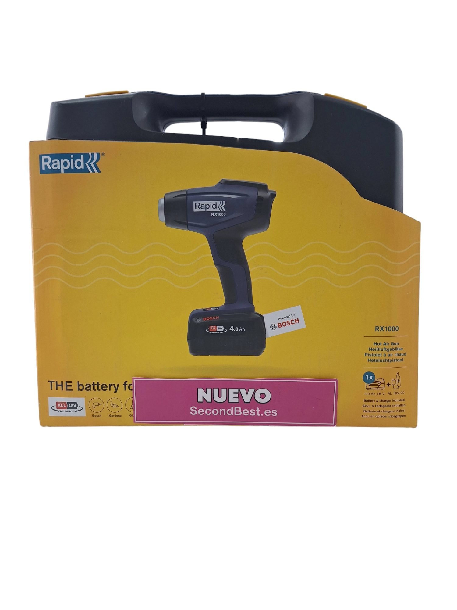 Bosch Rapid RX1000 Decapadora y Batería incluida