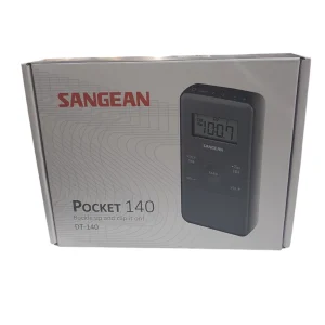 Sangean Radio Pocket DT-140 Radio Portátil Negro