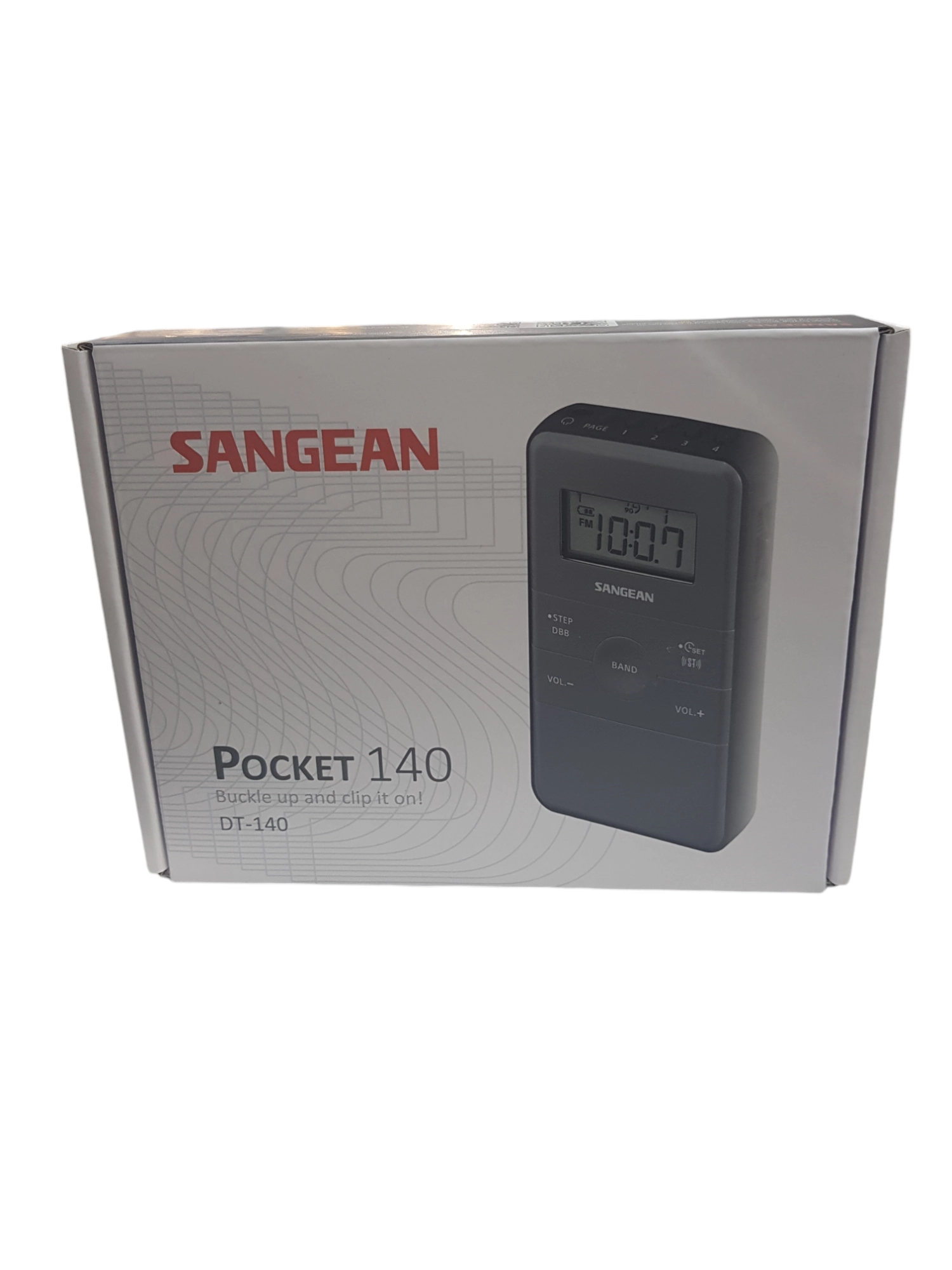 Sangean Radio Pocket DT-140 Radio Portátil Negro