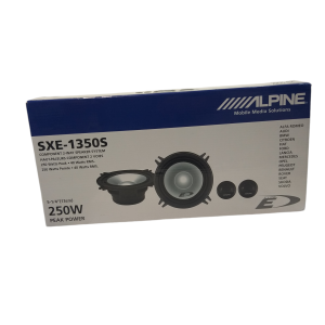Alpine SXE-1350S 250W Peaks 40W RMS Altavoces para Coche Negro