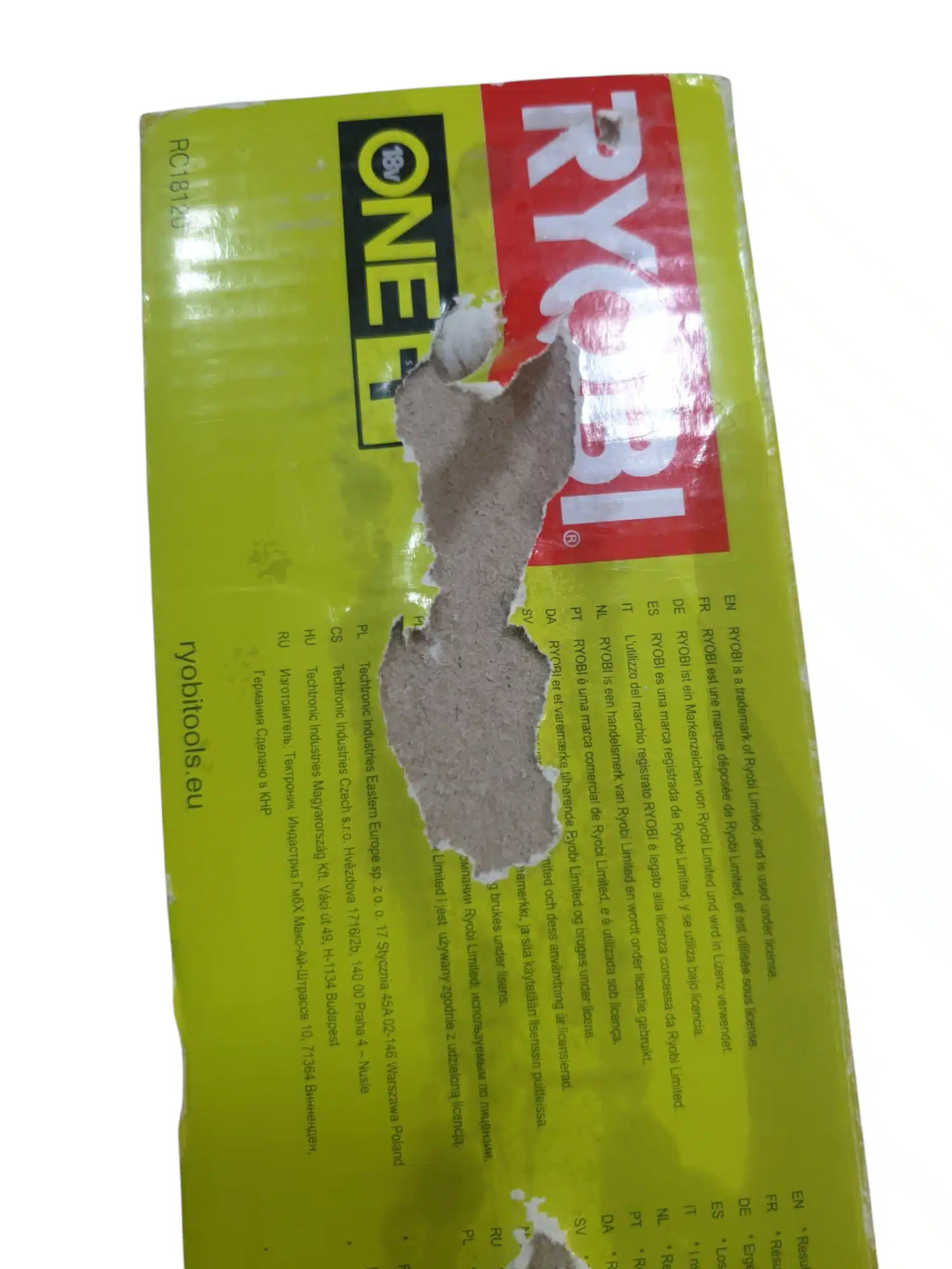 TechTronic Ryobi One+ RC18120 18V Cargador De Carga Rápida - Imagen 6