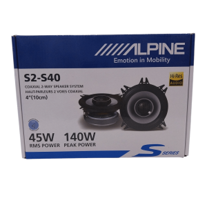 Alpine S2-S40 140W Altavoces Para Coche Negro