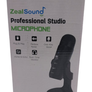Zealsound Professional Studio K55 Micrófono de Condensador Negro