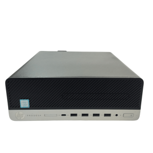HP Prodesk 400 G5 32 GB 256 GB  Ordenador de Sobremesa Negro Segunda Mano